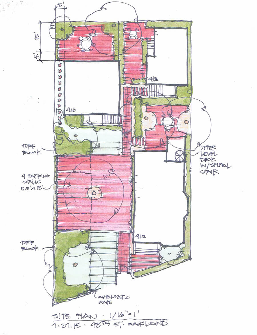 DRAWING-3-48th-Street-Site-Plan-Sketch