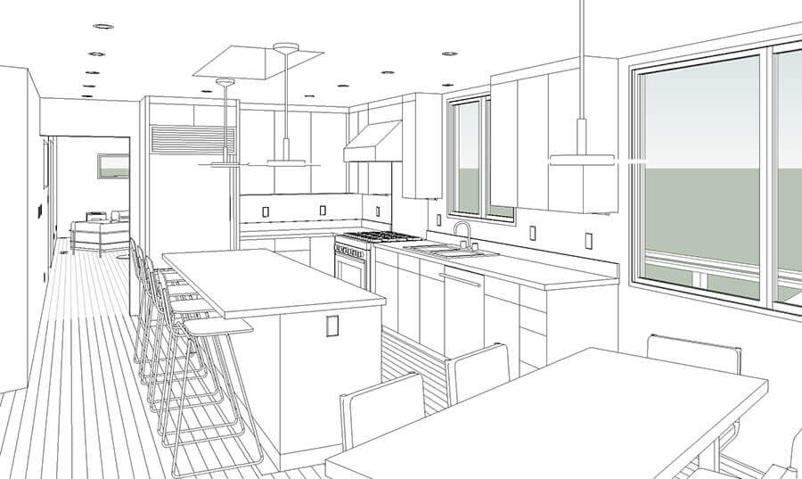 DRAWING-5-3403-Mountain-Spring-Road3-3D-View-KITCHEN-LOOKING-NORTHEAST