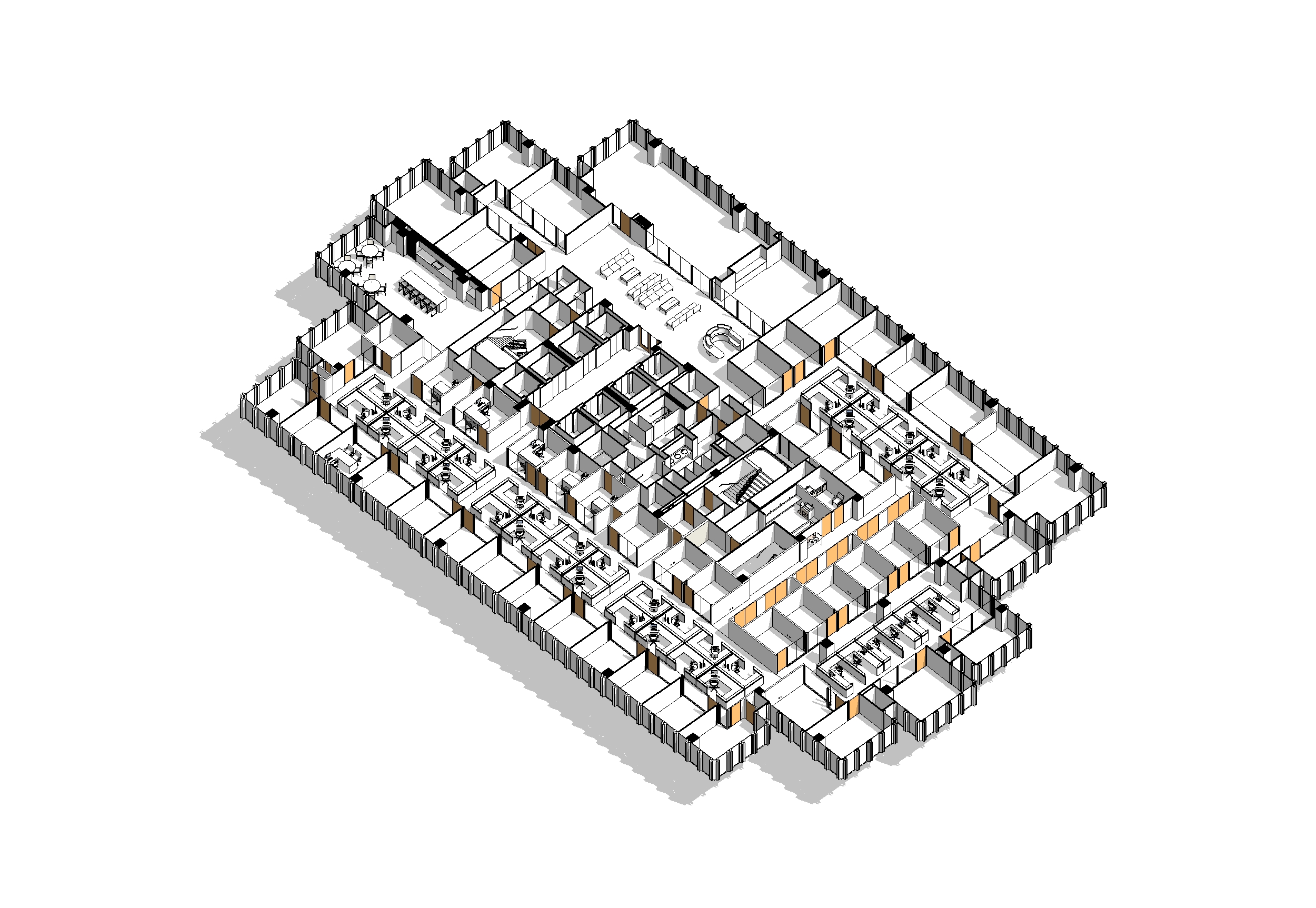 GI Partners - Embarcadero 31-32 - Axonometric