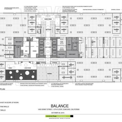 Floor plan of the Balance Level at Jewel Changi Airport showing shops and facilities.