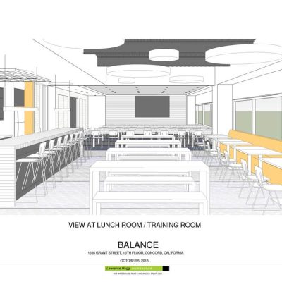 Modern training room with balanced seating and natural lighting.
